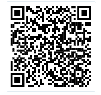 QR code linking to the Greene Center résumé books in Handshake